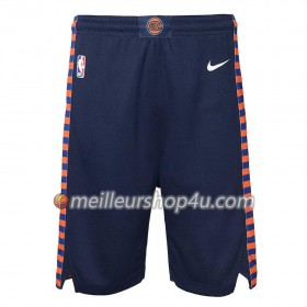 Homme NBA New York Knicks Shorts Navy 2018-19 Nike Swingman